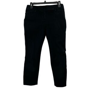 White House/Black Market Women’s Dress Capris Sz 4R Color Black Stretch Pockets